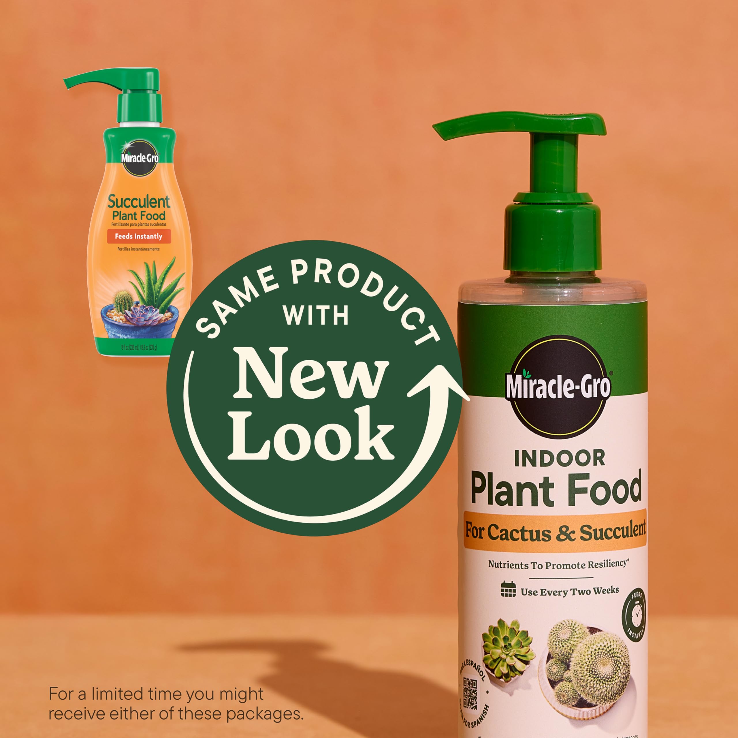 Miracle-Gro dosificador en primer plano para aplicación precisa