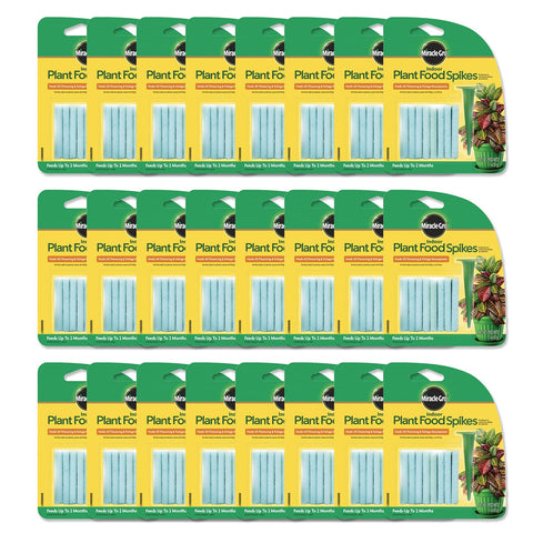Miracle-Gro empaque frontal mostrando 24 varillas y beneficios visibles