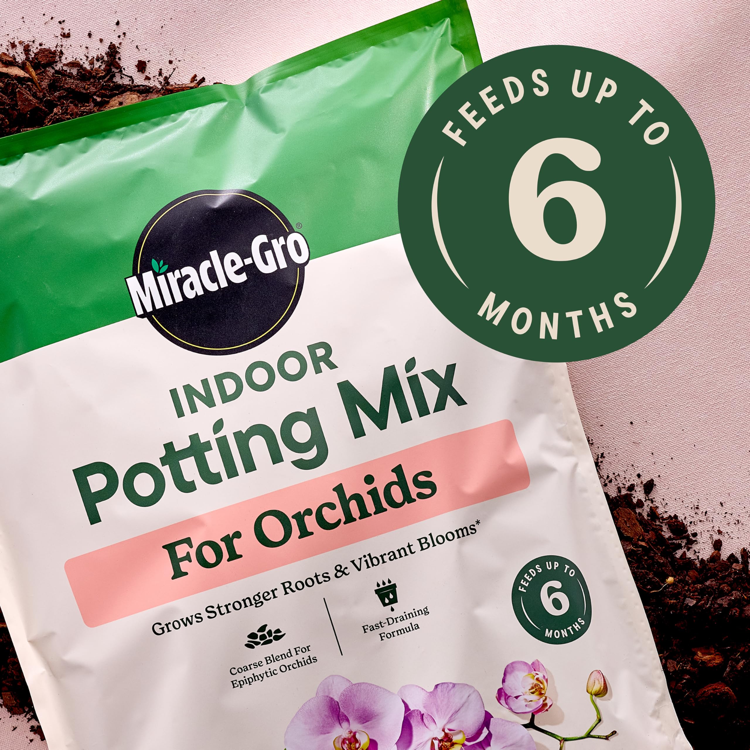 Miracle-Gro productos juntos para mostrar tamaño y cantidad útiles
