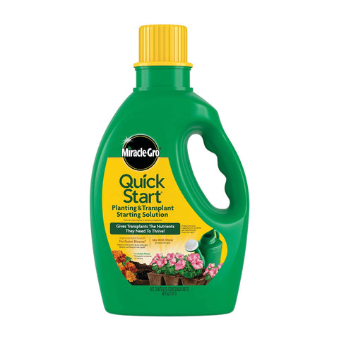 Miracle-Gro frente del empaque mostrando botella y marca para identificación rápida