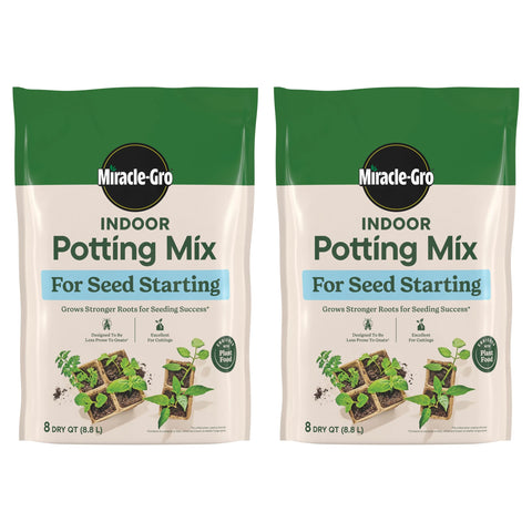 Miracle-Gro frente del paquete mostrando presentación y beneficios