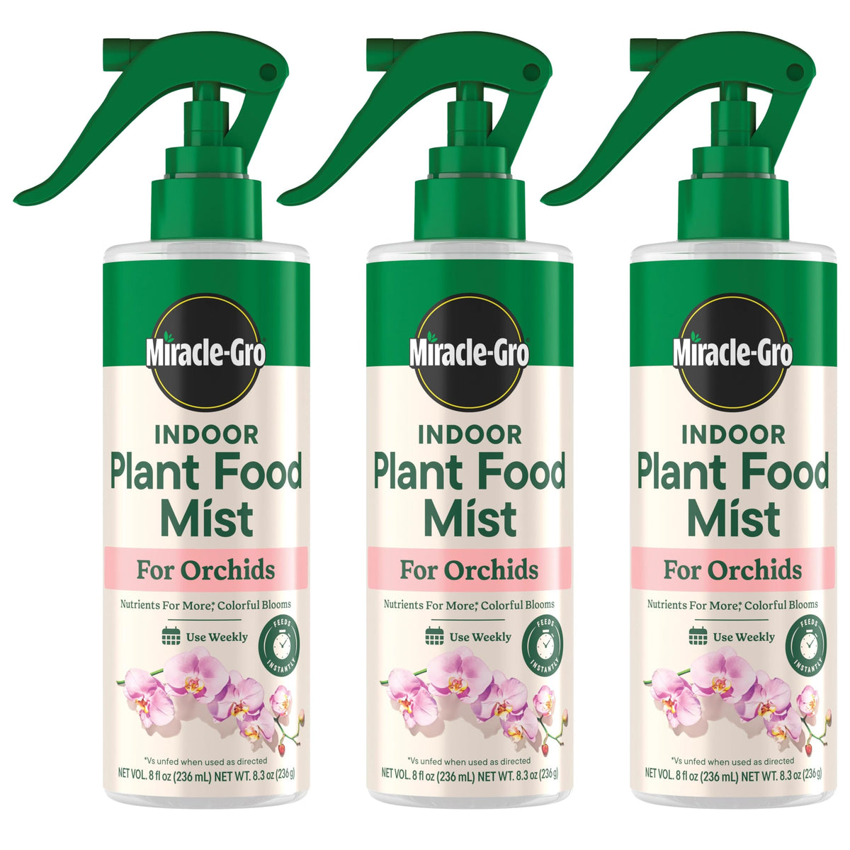 Miracle-Gro envase frontal mostrando diseño y tamaño práctico