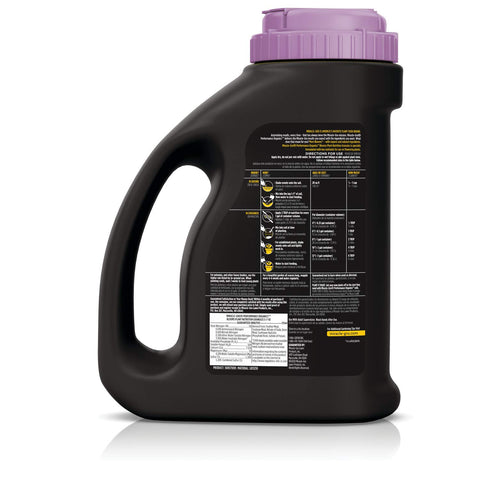 Miracle-Gro gránulos textura en primer plano para liberación rápida