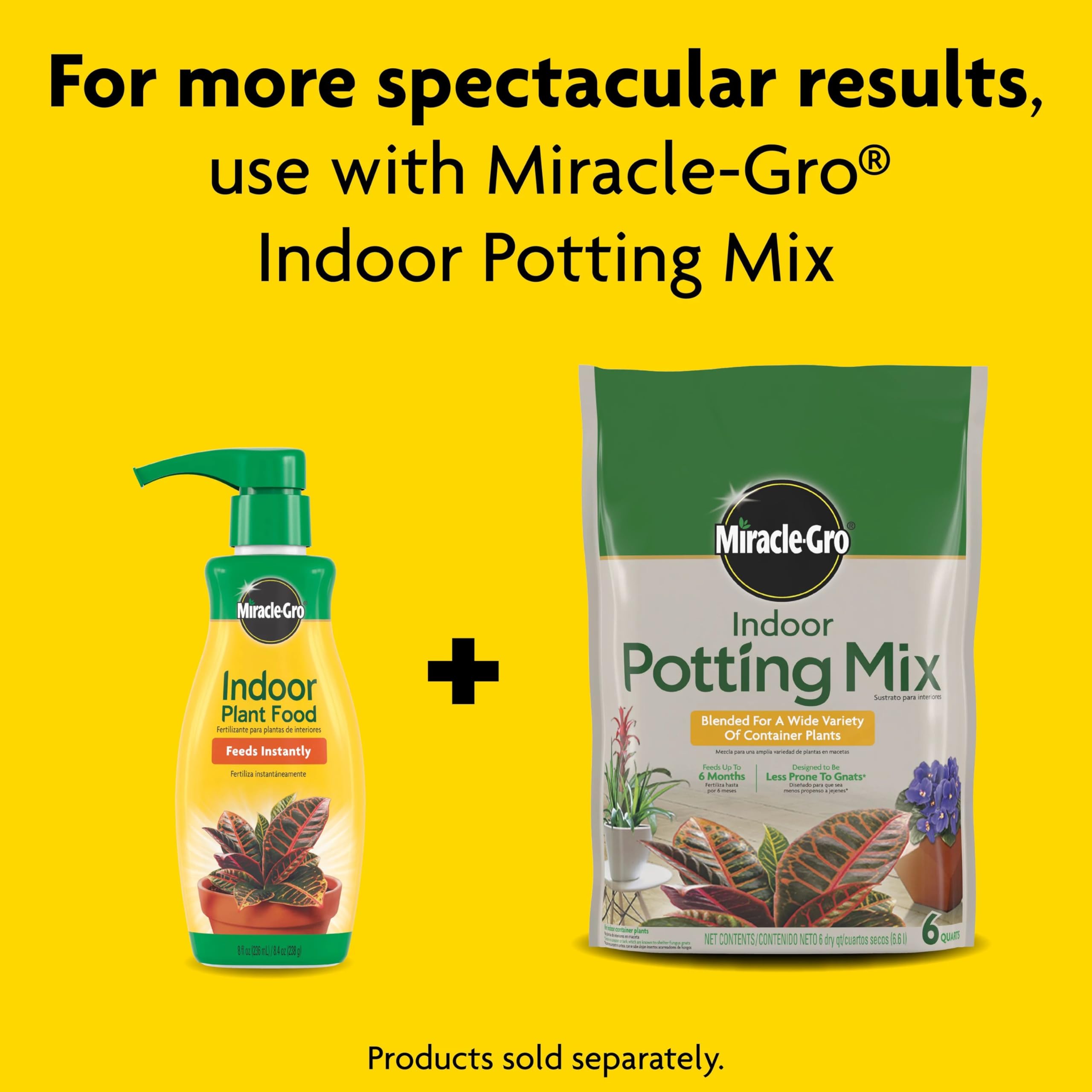 Miracle-Gro pack de tres botellas ideal para suministro continuo
