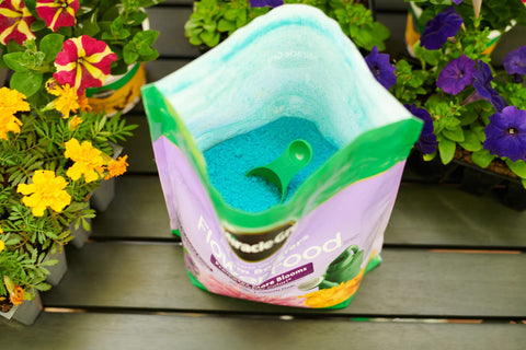 Miracle-Gro textura granulada del fertilizante para disolución rápida
