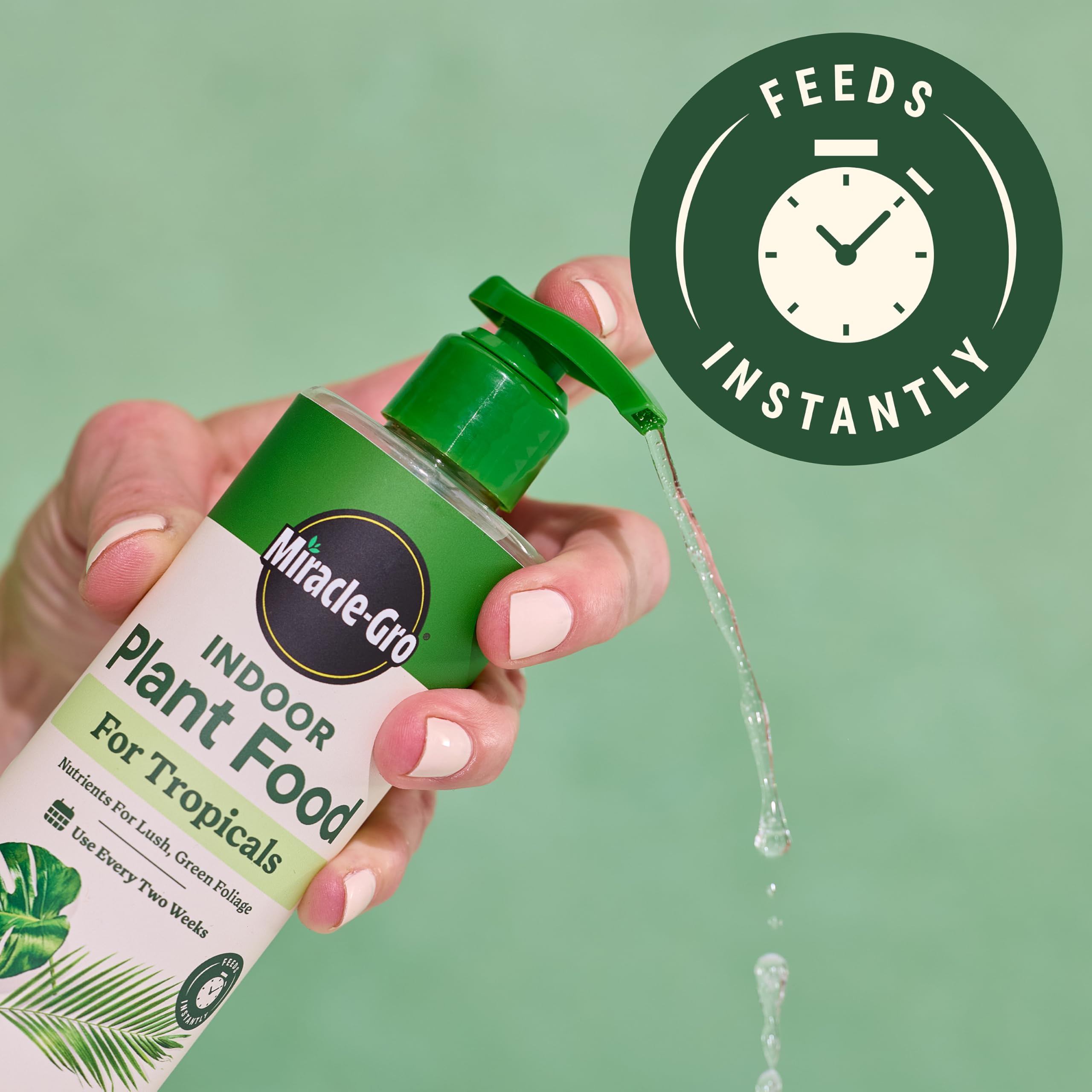Miracle-Gro líquido concentrado listo para mezclar y nutrir plantas