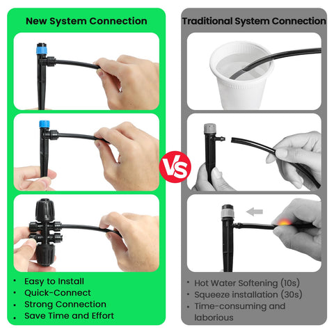 MIXC tubo 1/2" principal demostrando flujo mejorado y durabilidad