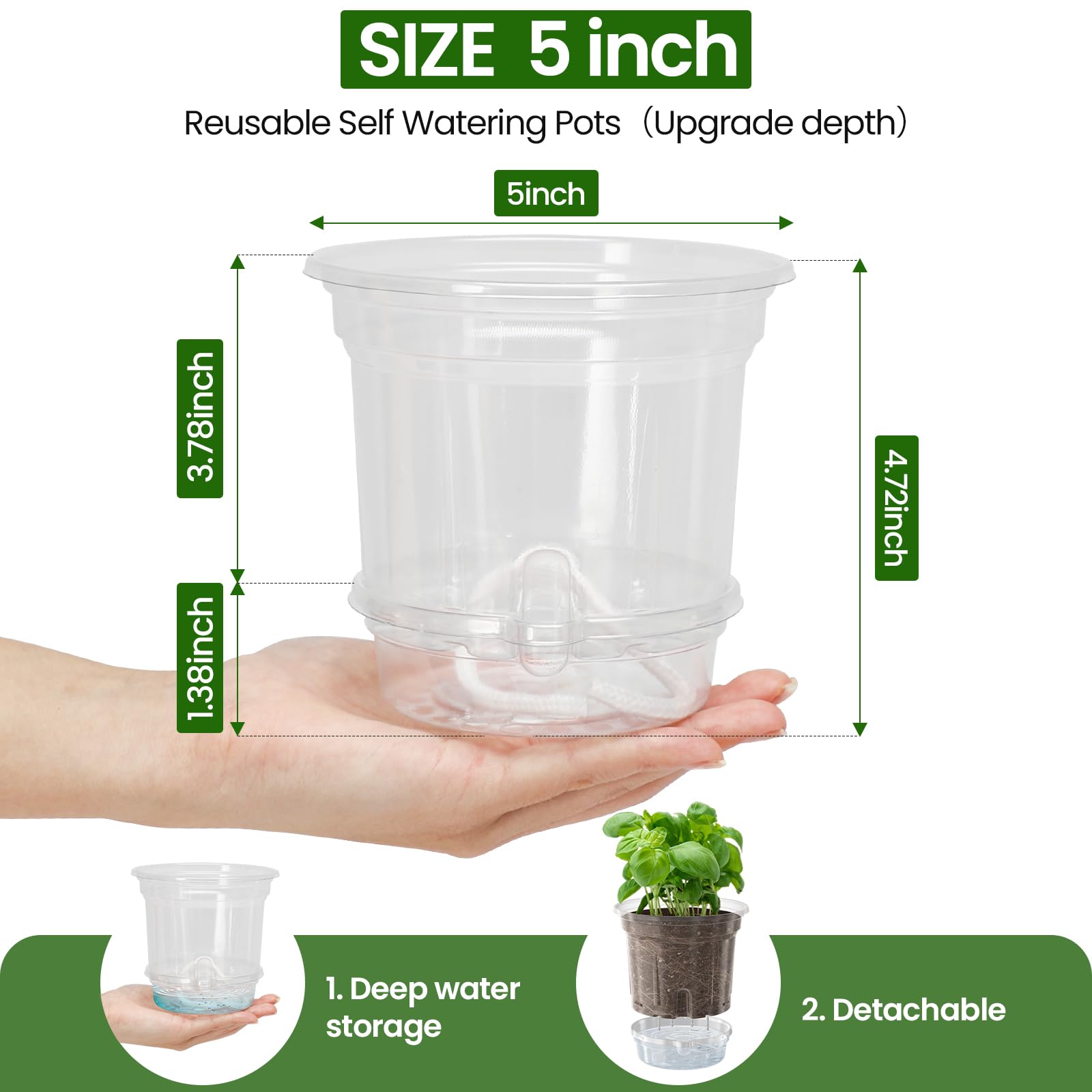 MIXC borde reforzado y plástico resistente para durabilidad