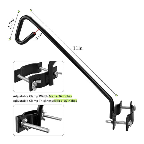 MIXXIDEA abrazadera clip y tornillos incluidos para montaje rápido