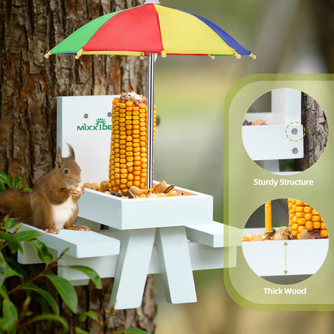 MIXXIDEA instalación en árbol fácil y estable con dos clavos