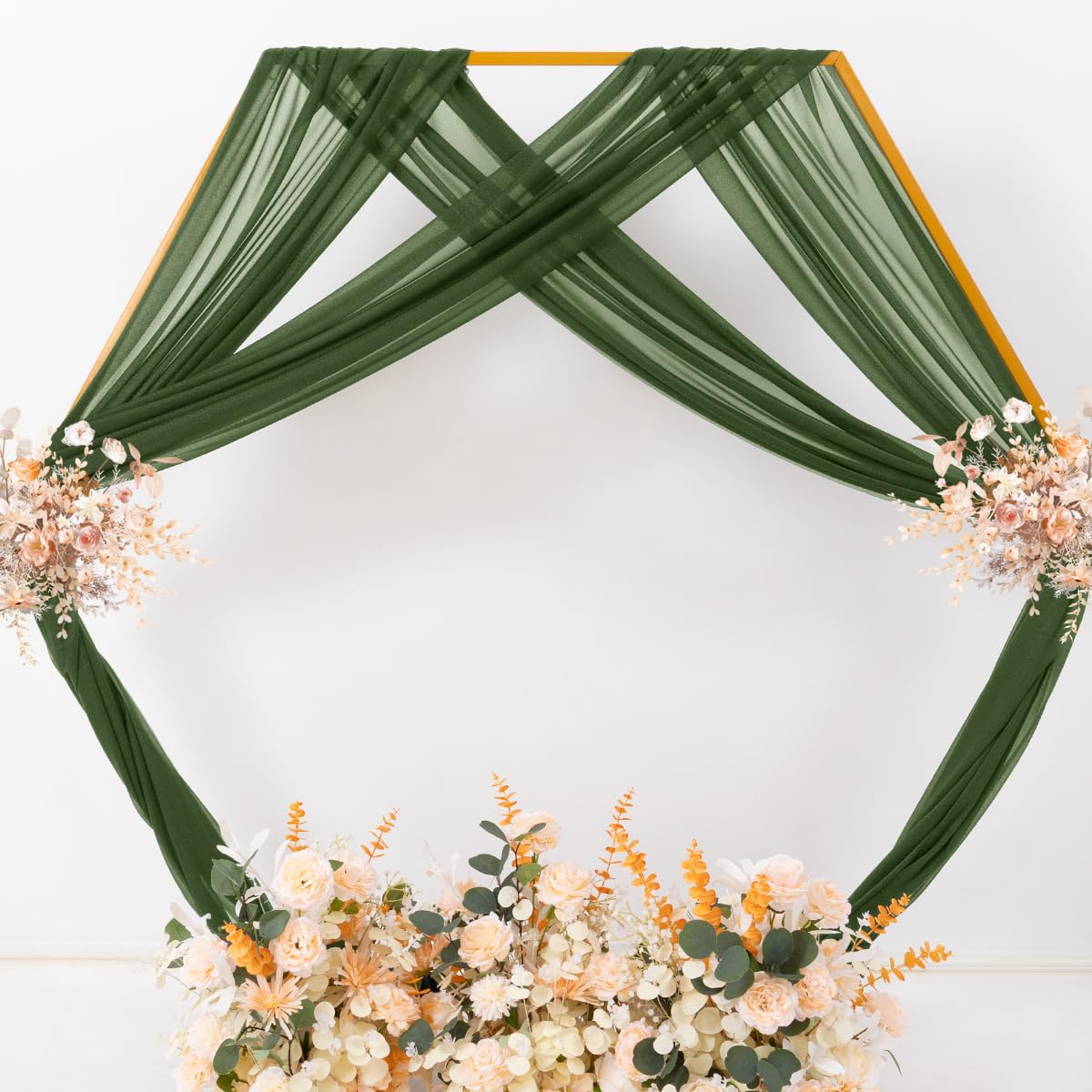 MLMC instalación en boda mostrando ambiente elegante y armonía vegetal