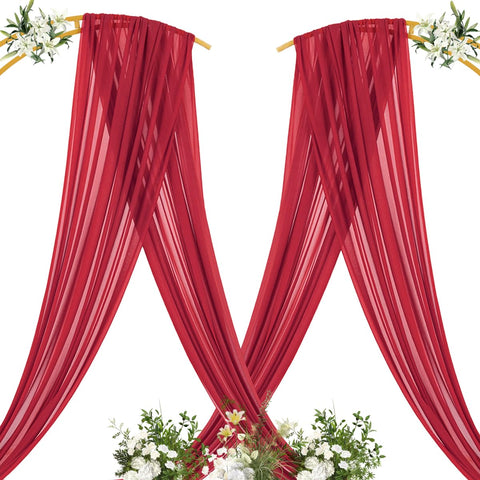 MLMC panel usado en arco de boda aporta ambiente romántico