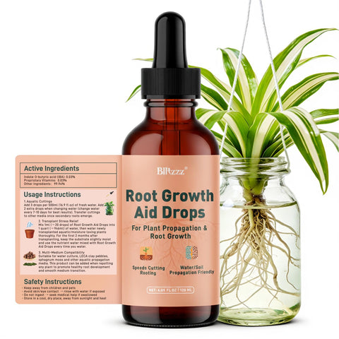 Montorchid Root Drops etiqueta con instrucciones claras para uso seguro y efectivo