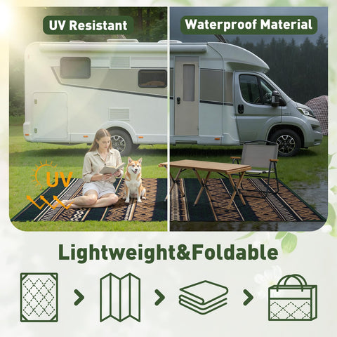 MontVoo ambientación en playa y camping, multiuso y resistente al sol