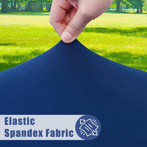 Moosfor detalle de tejido elástico spandex que garantiza estiramiento y confort