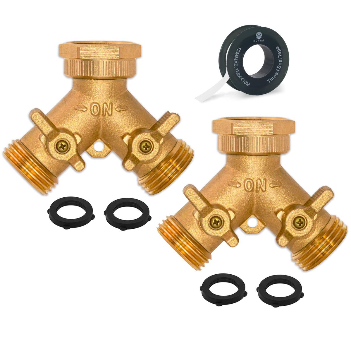 Morvat divisor frontal pack muestra las dos salidas y durabilidad