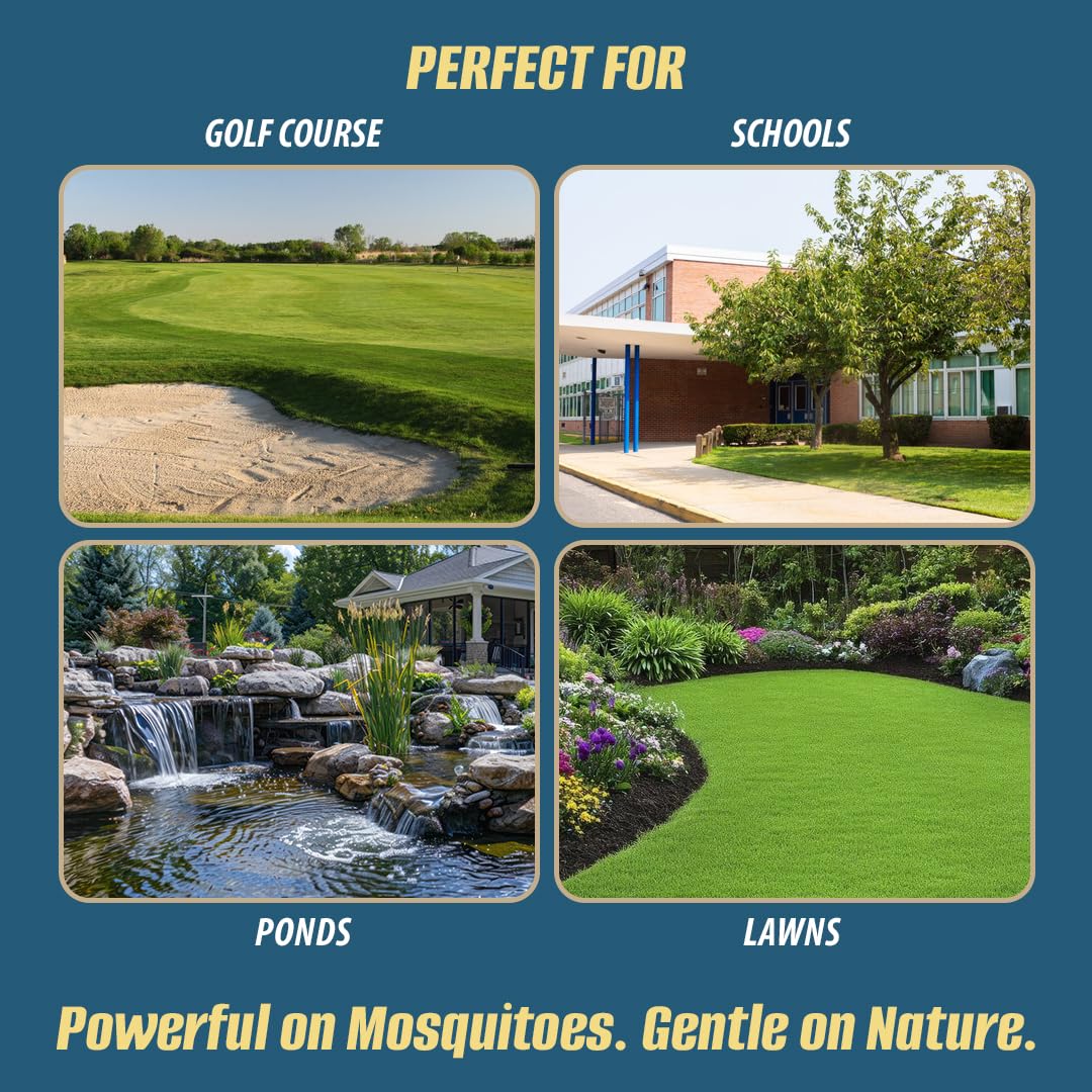 Mosquito Barrier mezclado en envase medidor mostrando dosificación fácil y precisa