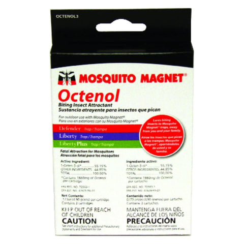 Mosquito Magnet cartucho detalle de textura y sello para fácil instalación
