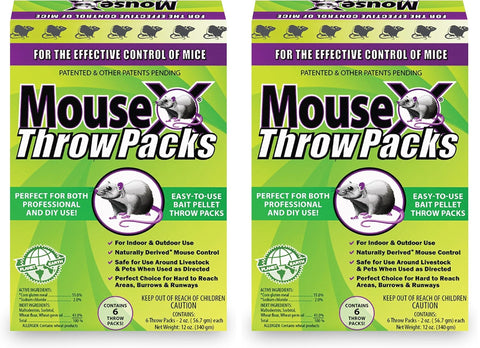 MouseX empaque frontal mostrando pack de 2 y conveniencia