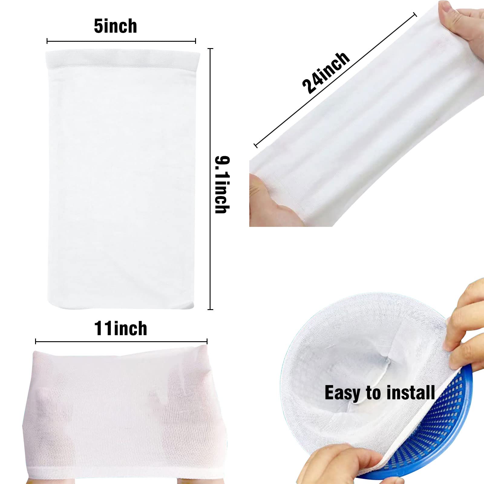 MPINOI textura de malla cercana que evidencia filtrado ultrafino