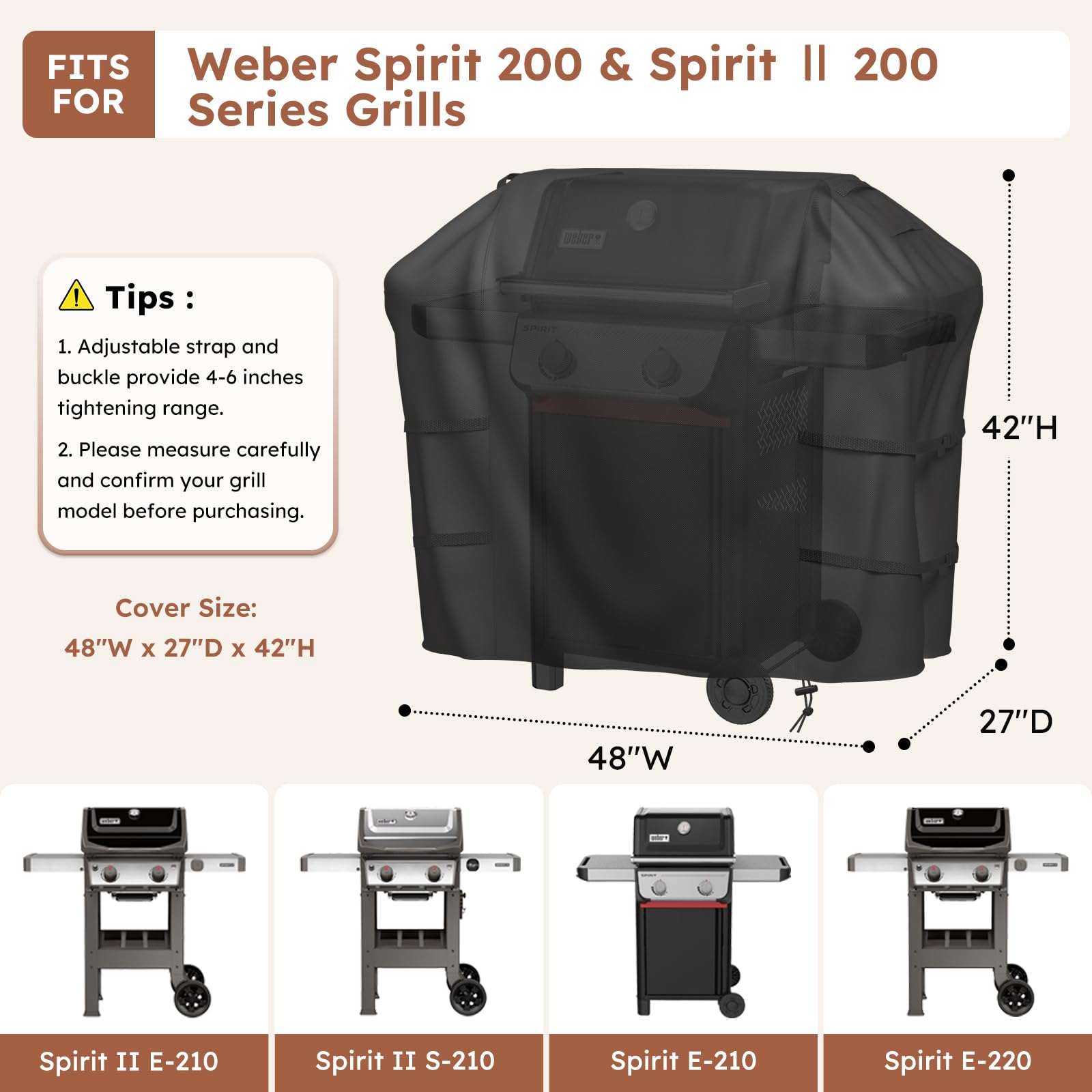 MR. COVER primer plano textura 600D y recubrimiento PVC para durabilidad