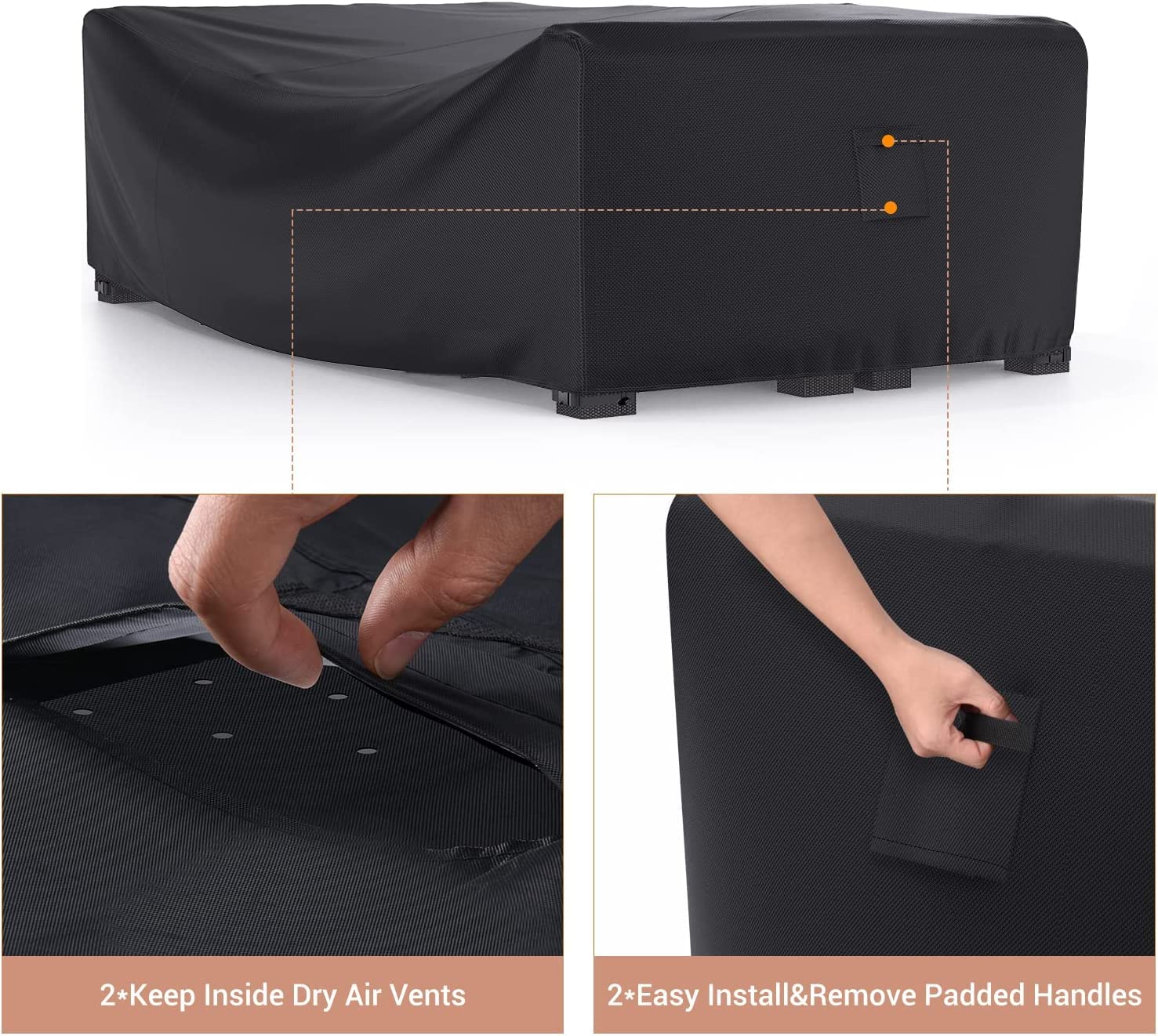 Mrrihand detalle de costuras con cinta impermeable que evita filtraciones