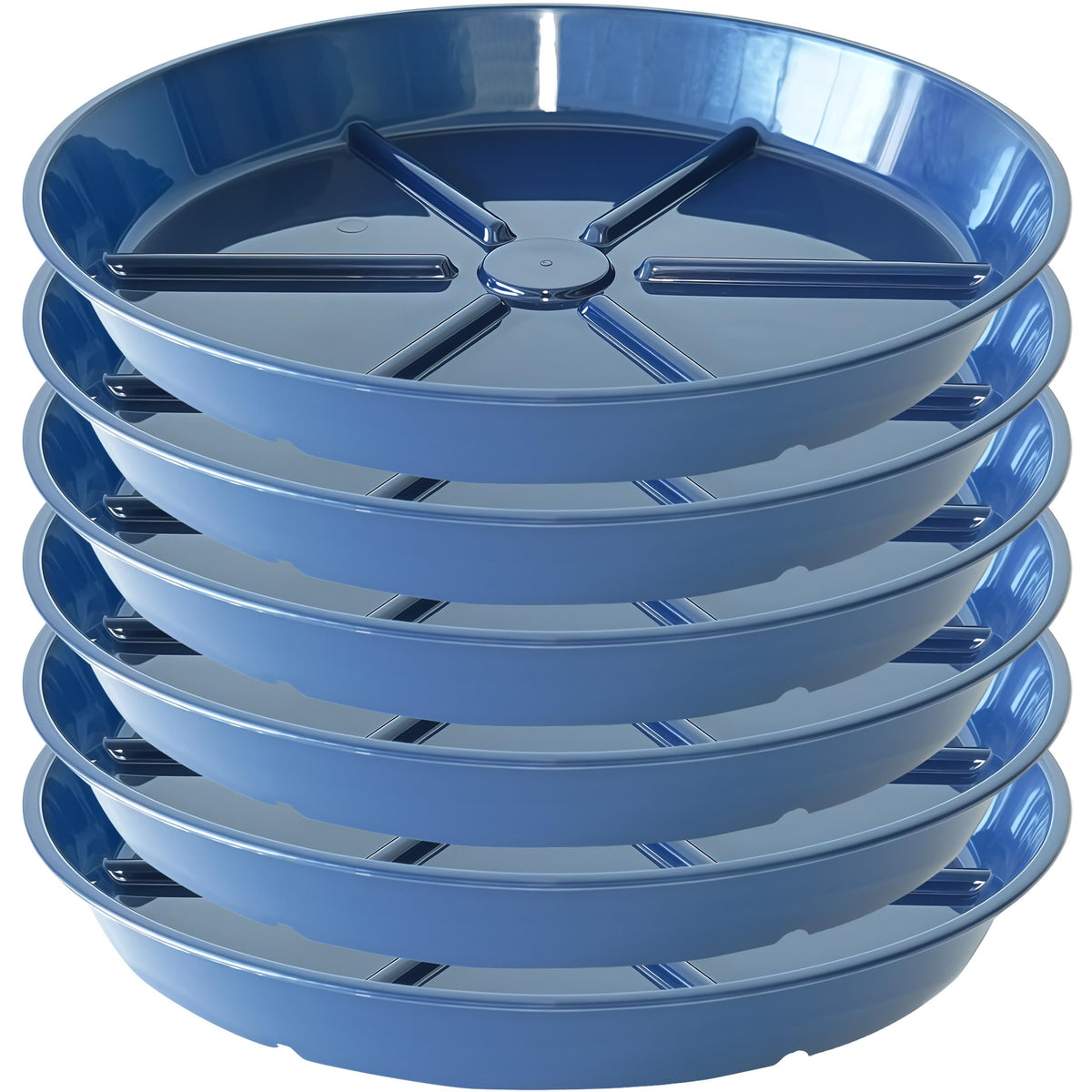 MSKIAUO plato para maceta vista frontal protegiendo superficie