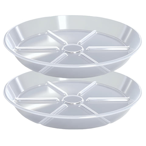 MSKIAUO plato frontal mostrando forma y diámetro, protege superficies