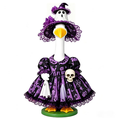 Mtsebmves disfraz frontal mostrando vestido y sombrero para impacto visual