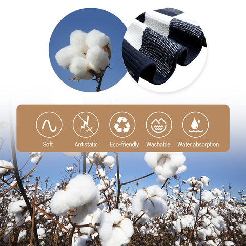 MUBIN alfombra en porche con decoración, aporta estilo acogedor