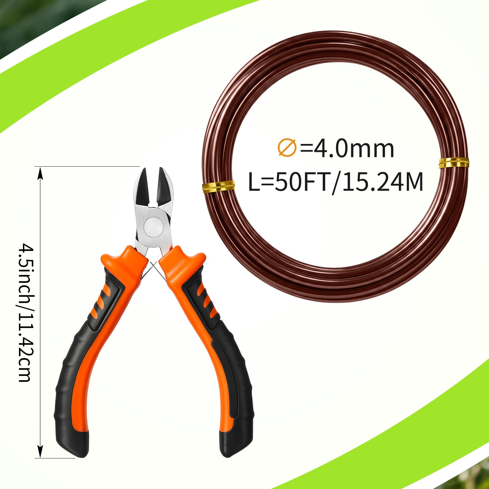 Mudder textura del alambre de aluminio demostrando flexibilidad y resistencia