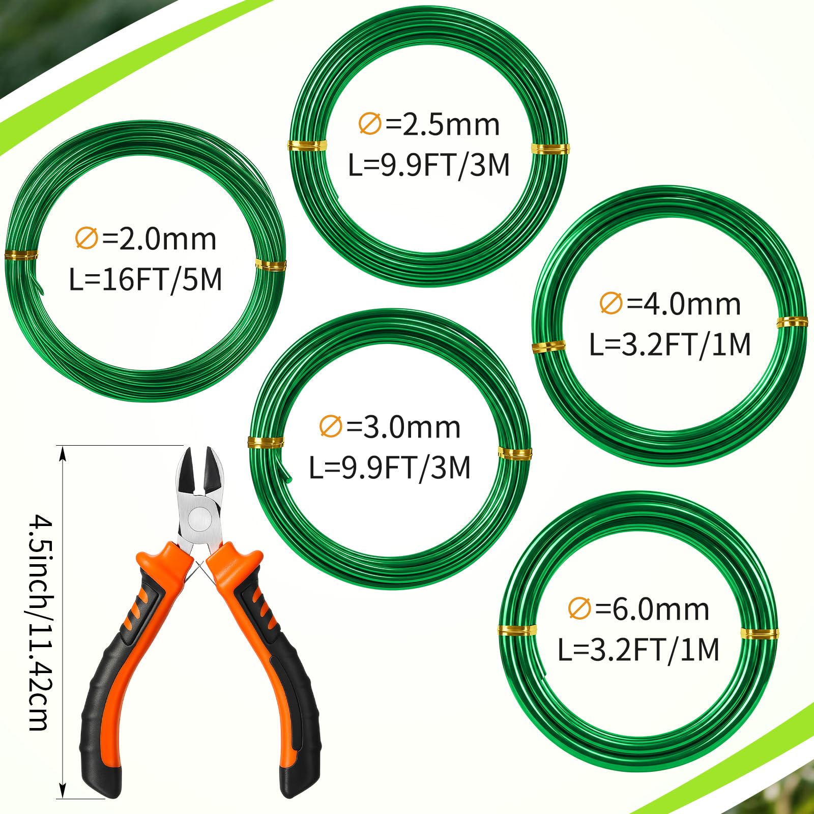 Mudder primer plano del rollo 2 mm mostrando diámetro y flexibilidad