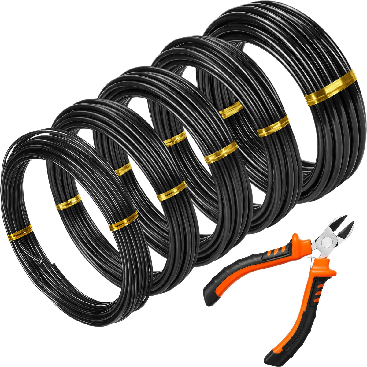 Mudder rollos frontal mostrando variedad de grosores y ahorro
