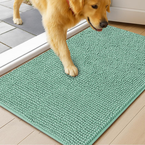 MUDGUARD MAT vista frontal en sea green que muestra diseño práctico y protección