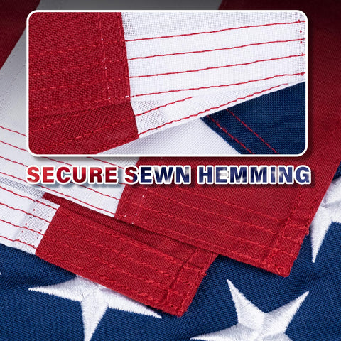 MVPRING primer plano de estrellas bordadas con acabado nítido y durabilidad