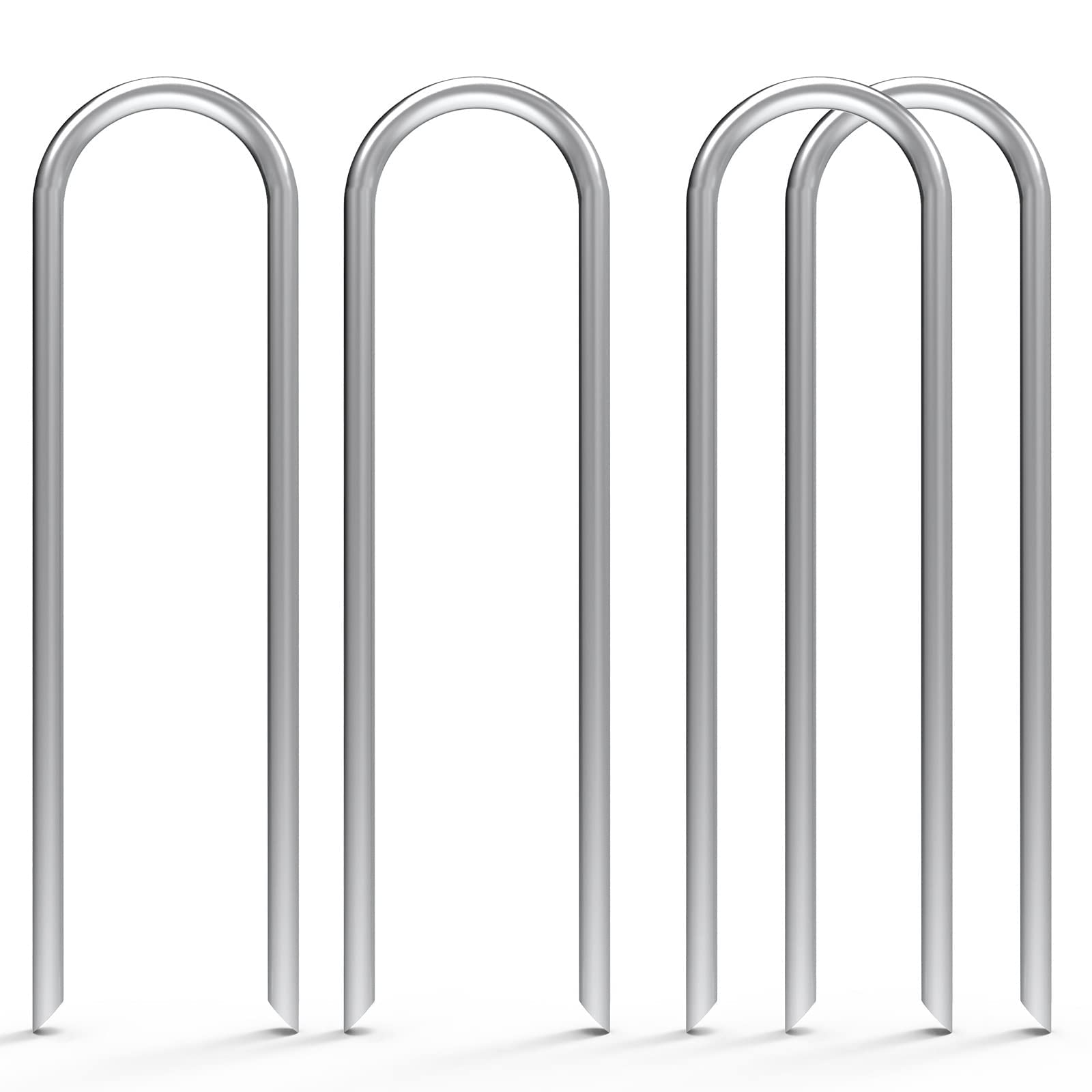 MySit paquete frontal de 50 estacas U 6 pulgadas resistente para riego