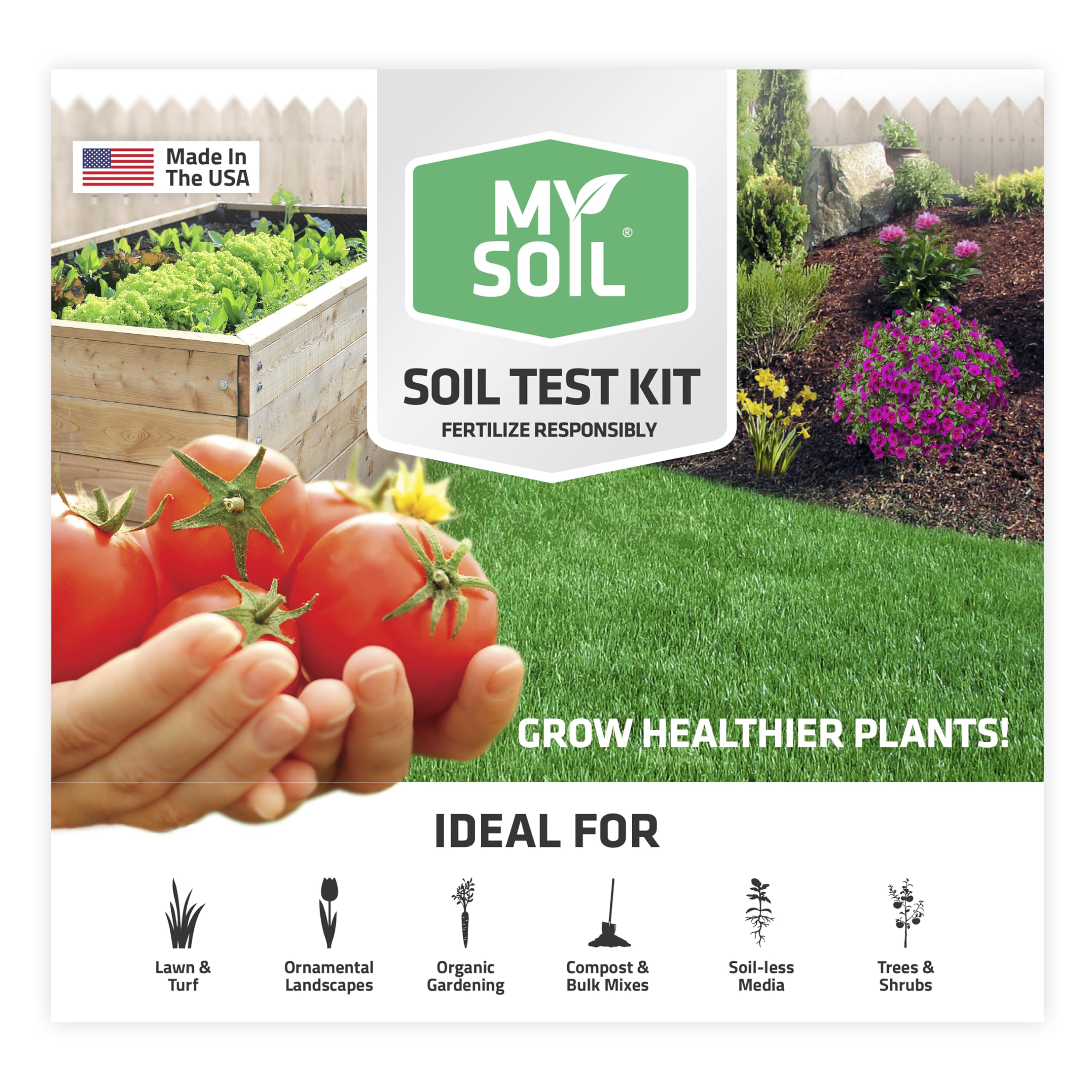 MySoil paquete frontal mostrando contenido y beneficios claros