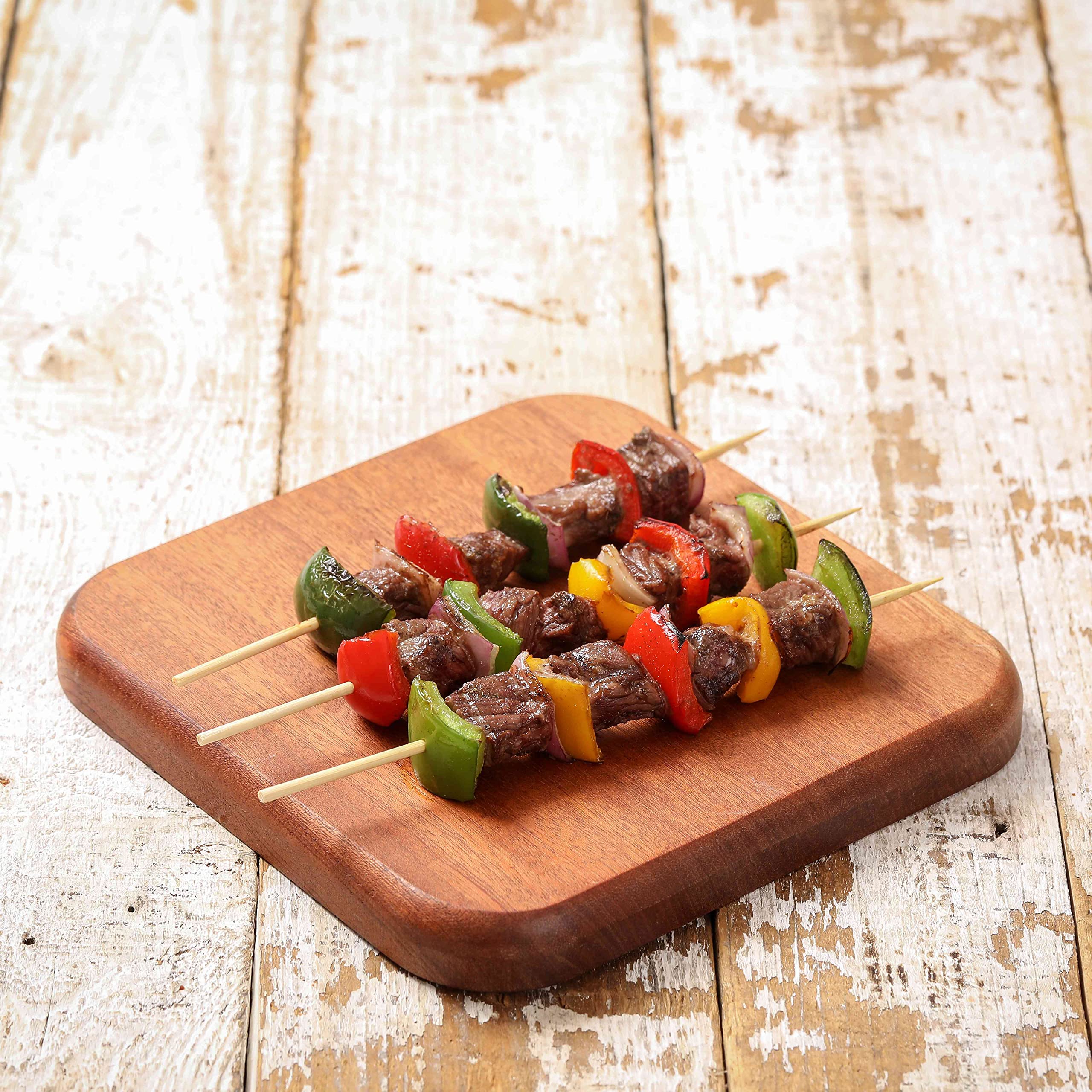 NadaKin brochetas en barbacoa listas para servir