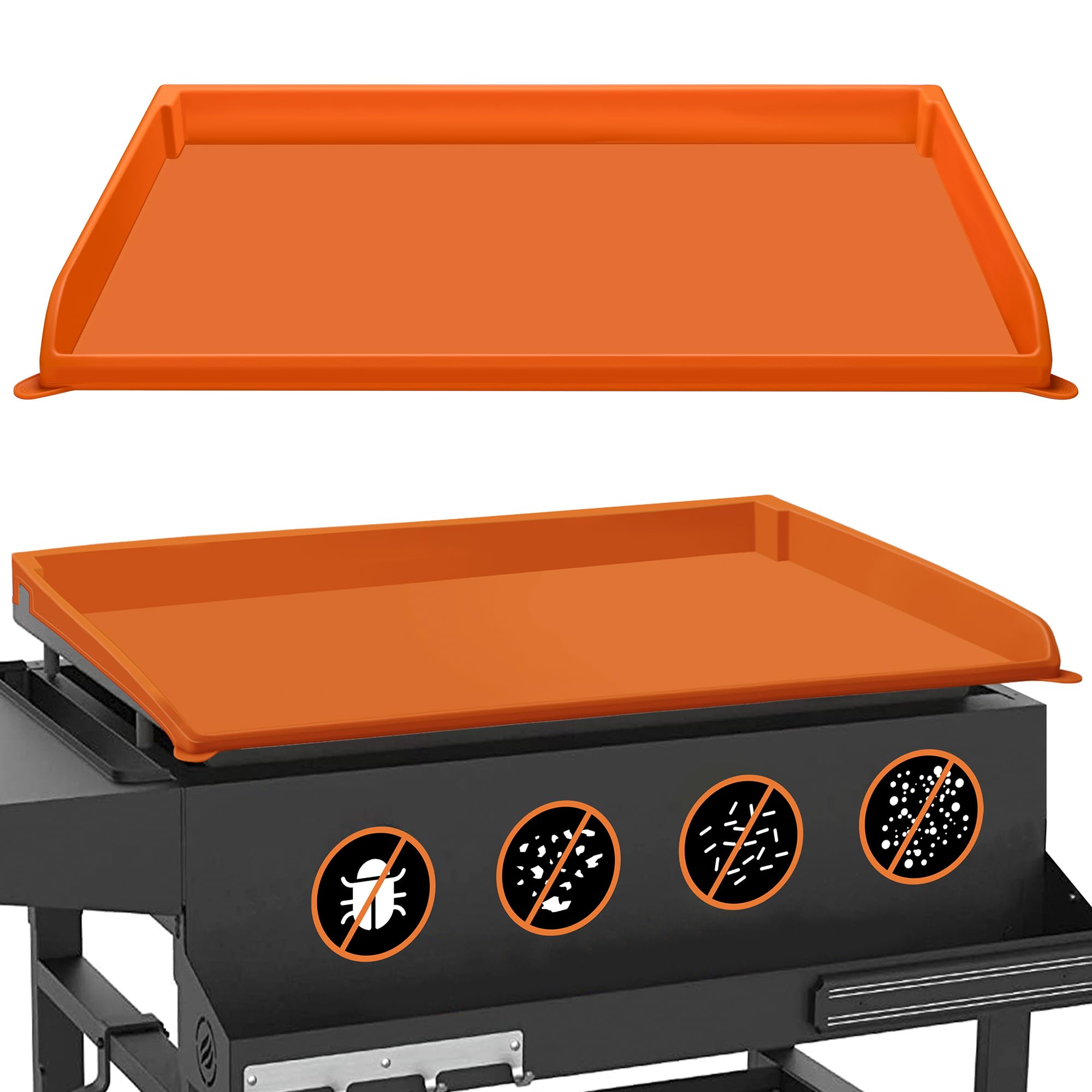 NancyL tapete frontal encaja perfecto en plancha Blackstone 28" XL, protege contra óxido