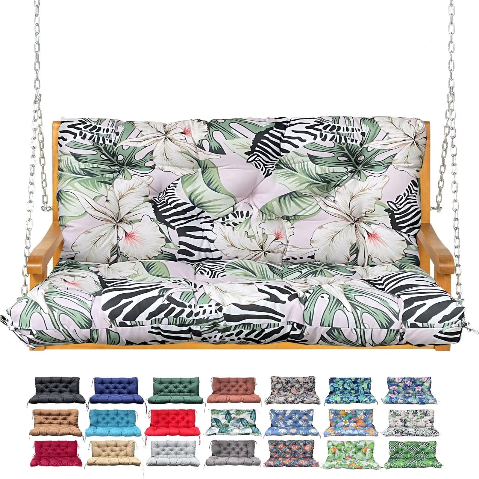 NANGELRN cojín frontal Zebra Floral mostrando diseño y confort
