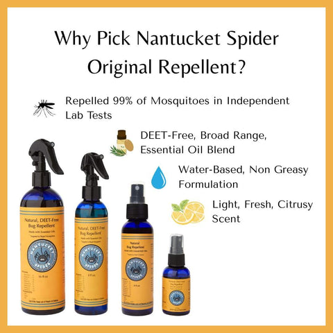 Nantucket Spider aplicado en el exterior protección ligera durante actividades