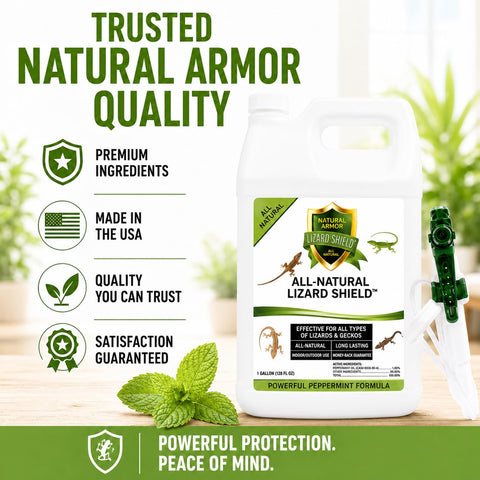 Natural Armor uso en esquina de garaje para reducir puntos de anidación