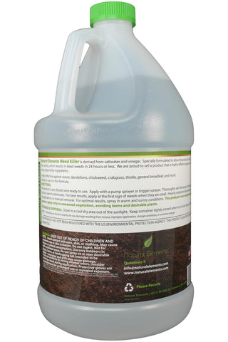 Natural Elements contenido de 1 galón para mantenimiento prolongado en exteriores