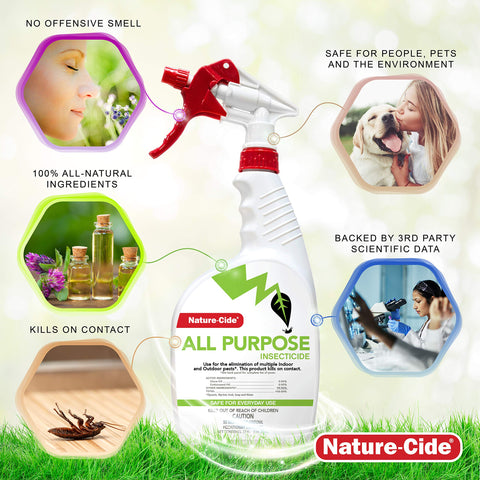 Nature-Cide atomizador de cerca, rociado controlado y cómodo
