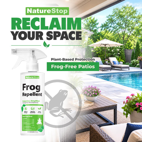 NatureStop detalle del rociador listo para aplicación rápida