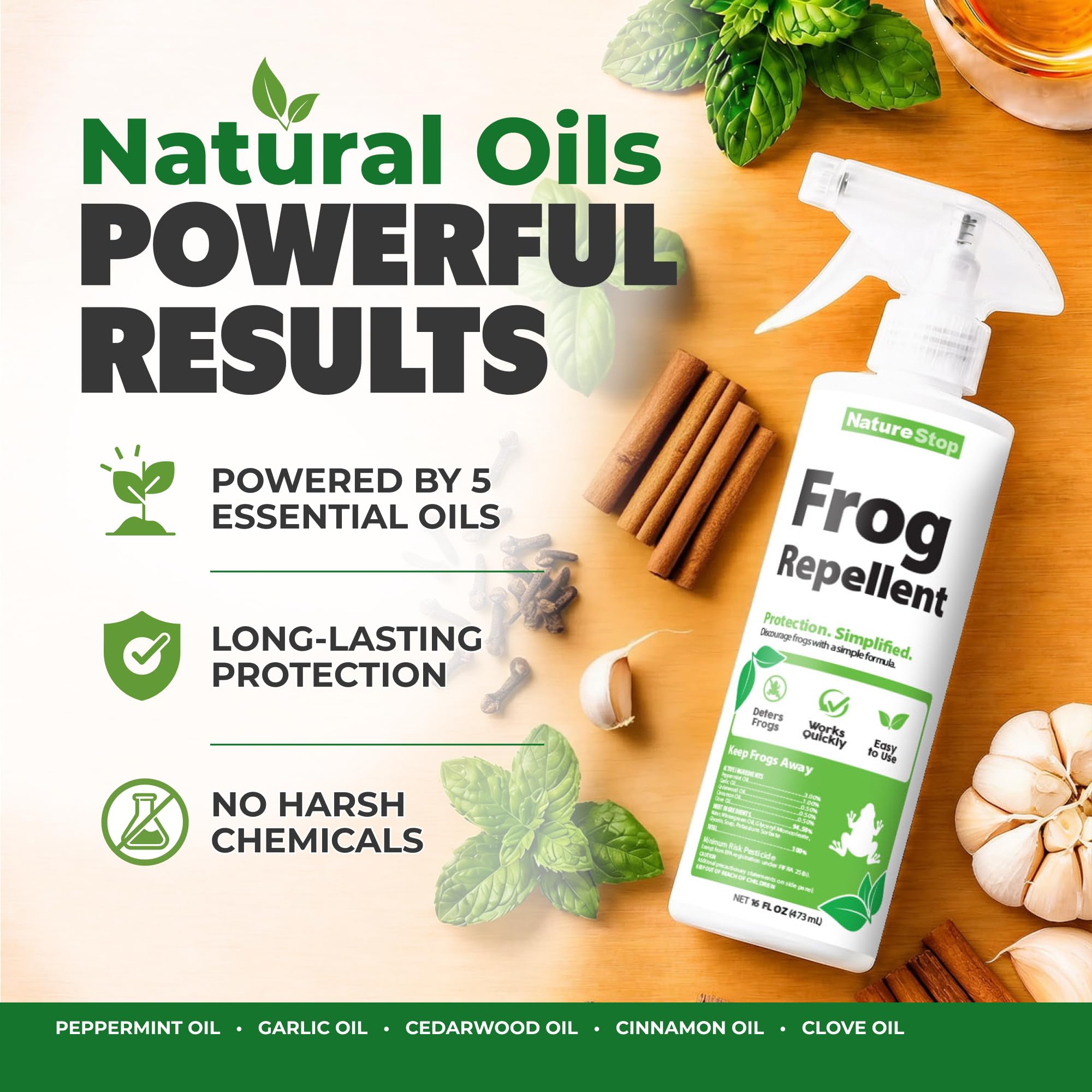 NatureStop textura del líquido a base vegetal para seguridad