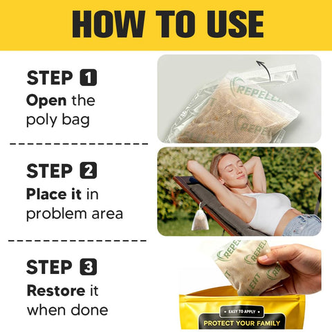 NCOPDFF pouch colocado en patio para proteger área de descanso exterior