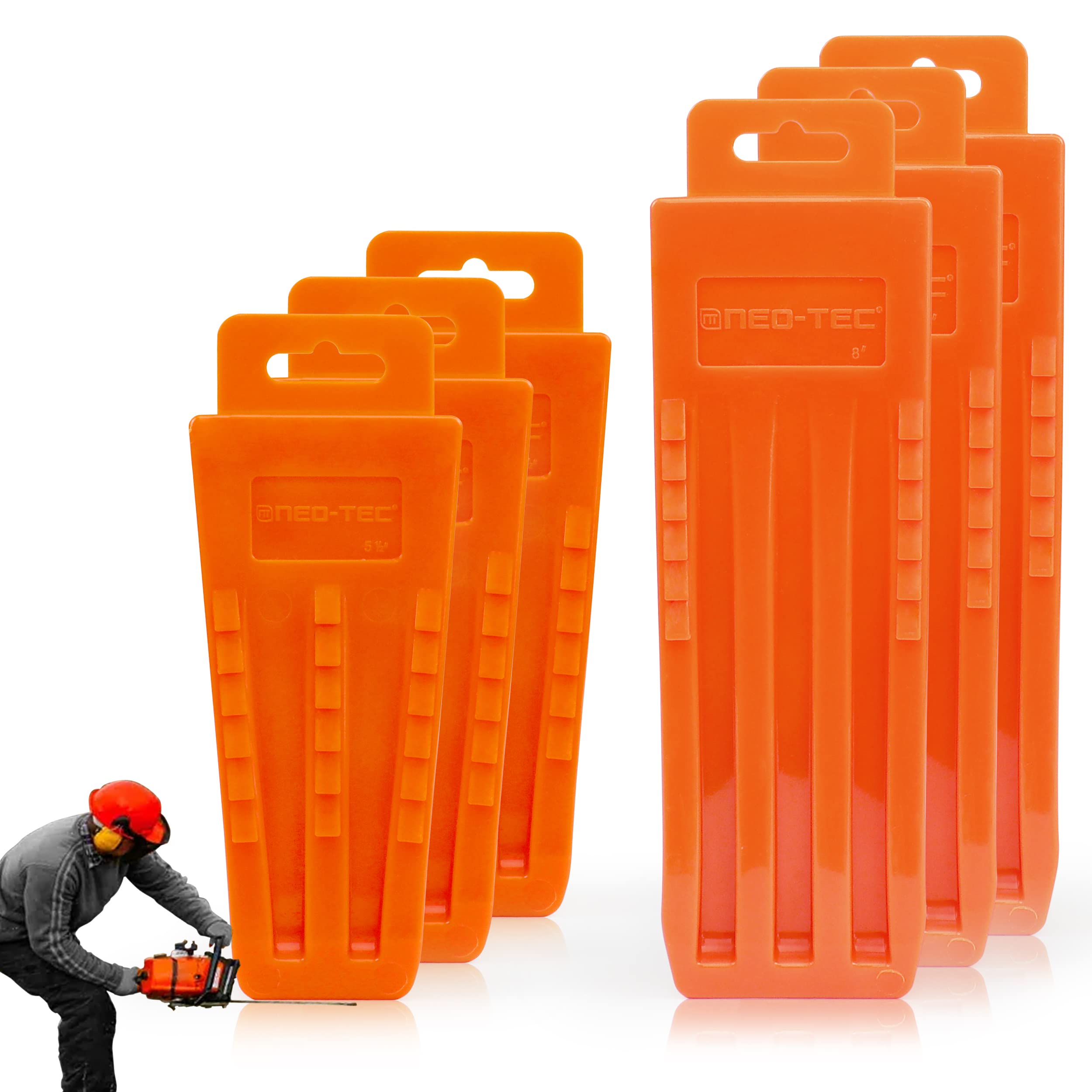 NEO-TEC cuñas escala con mano demuestra tamaño portátil y manejable