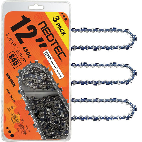 NEO-TEC empaque frontal mostrando 3 cadenas, preparación y ahorro