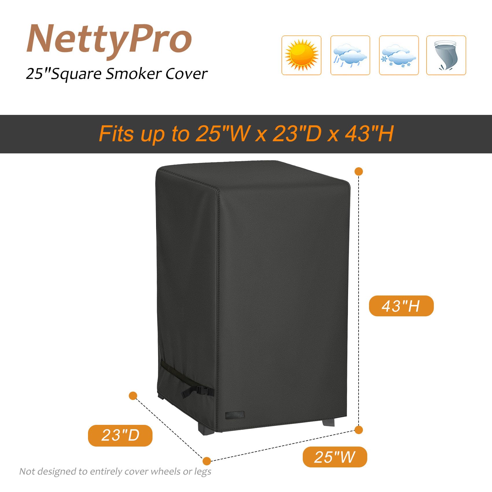 NettyPro costura reforzada y doble pespunte para mayor durabilidad
